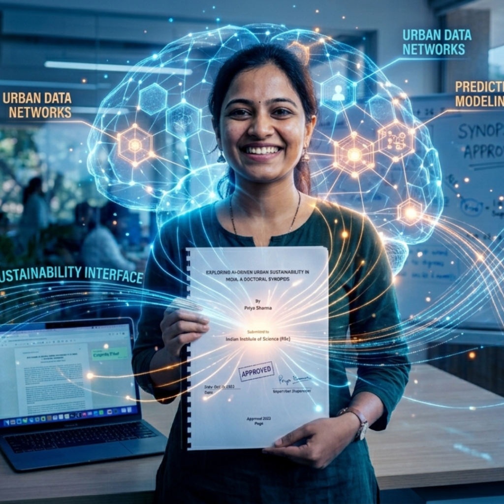 Expert academic writing services guiding students in PhD synopsis writing and research structuring in India