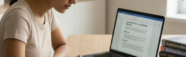 Dissertation vs research paper writing process by student in India