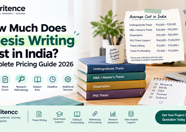 Thesis writing cost in India 2026 pricing guide with academic support services